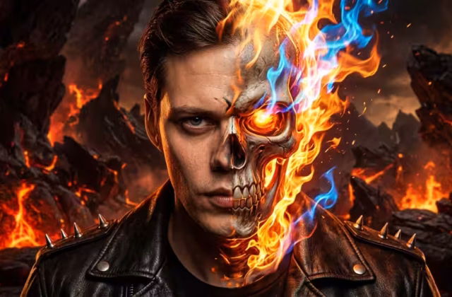 Bill Skarsgård no MCU: rumor sobre Motoqueiro Fantasma agita fãs e acende teorias para 2028
