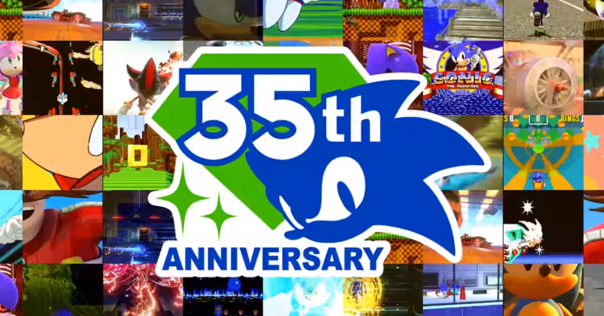 Sonic the Hedgehog Completa 35 Anos em 2026 com Celebração Global