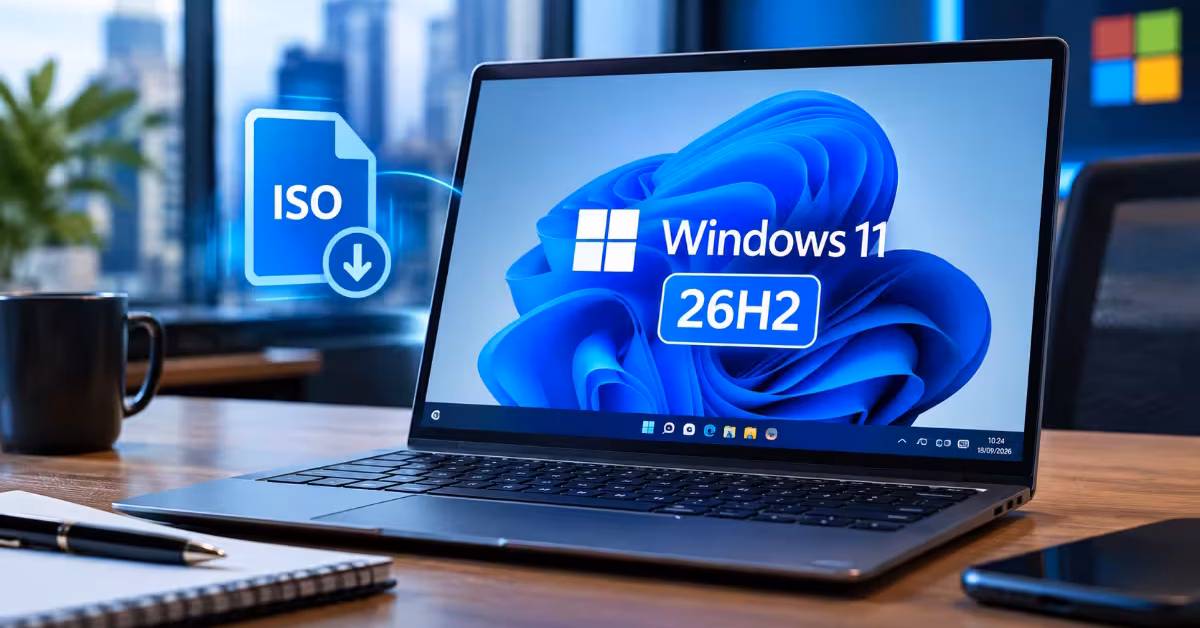 Windows 11 26H2 já pode ser testado de graça: Microsoft libera ISO para empresas